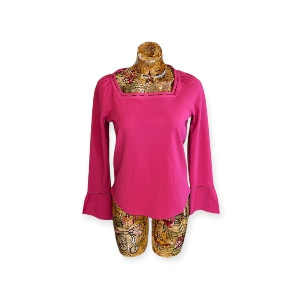 Ann Taylor blouse top magenta new nwt XS